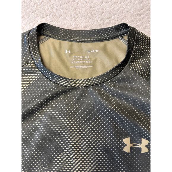 Under Armour Mens The Tech Tee Athletic Shirt Large - Picture 4 of 5